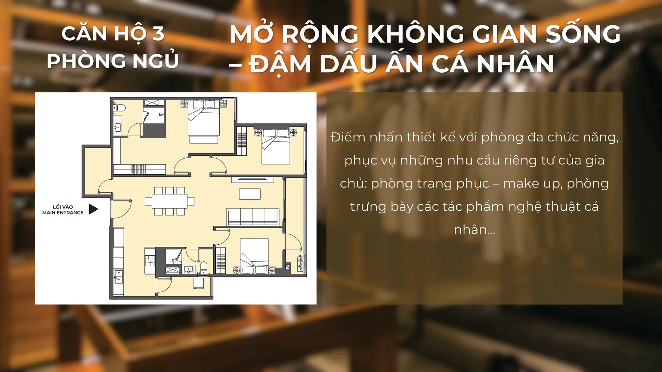 Layout dien hinh can ho 3 Phong Phu du an Masteri Grand View khu do thi The Global City 1