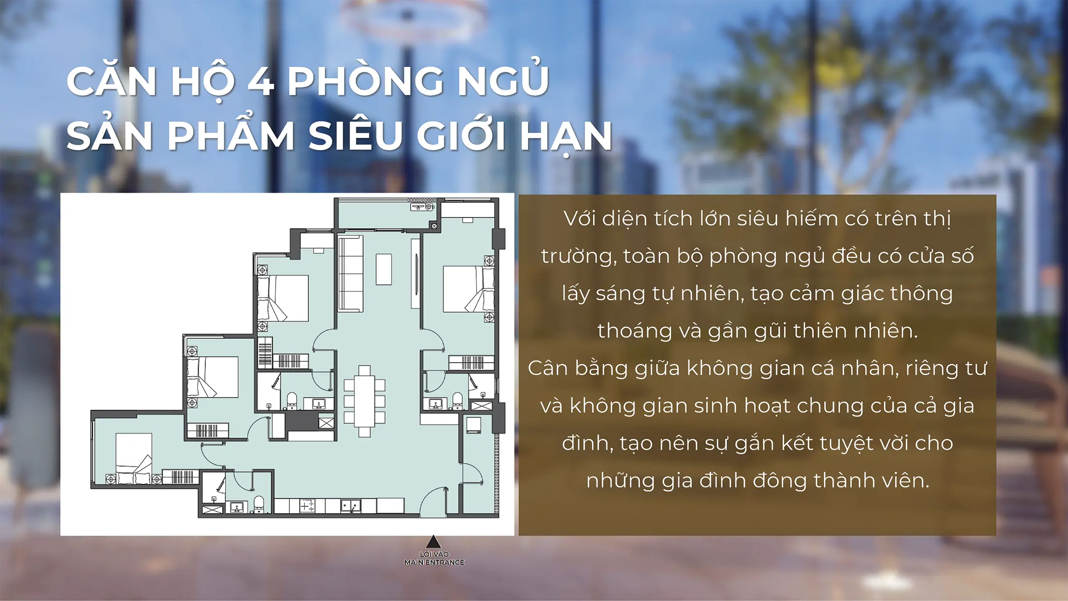 Layout dien hinh can ho 4 Phong Phu du an Masteri Grand View khu do thi The Global City 1